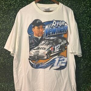 Vintage Ryan Newman Chase Racing Tee Size XXL